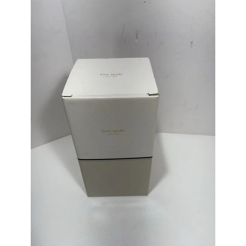 Kate Spade NY‎ Lenox Garden Street Vase Cobalt Blue & Crystal 9.5